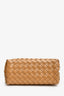 Bottega Veneta Beige Intrecciato Leather Small Andiamo Shoulder Bag