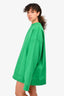 Marques Almeida Green Wool Sweater Dress Size M