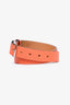 Hermès Orange Grained Leather 30mm 'Etriviere' Belt Size 80