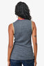 Pre-Loved Chanel™ 2012 Grey/Multicolour Trim Detailed Vest Size 40