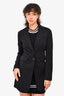 Max Mara Black Long Blazer Size 4 US