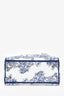 Christian Dior 2022 Blue/White Toile de Jouy 'Lady D-Lite' Top Handle with Strap