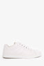 Fendi White Leather Zucca Print Slip on Sneakers Size 7 Mens