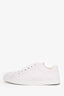 Fendi White Leather Zucca Print Slip on Sneakers Size 7 Mens