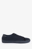 Saint Laurent Black Canvas Low Top Sneakers Size 43.5 Mens