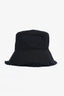 Prada Black Denim Logo Hat