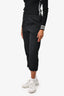 Marni Black Wool Seam Detail 3/4 legged Pants Size 38