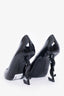 Saint Laurent Black Pointed Opyum Heels Size 38.5