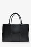 Bottega Veneta 2021 Black Intrecciato Leather Medium Arco Tote with Pouch