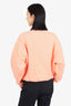 T By Alexander Wang Peach Crew Neck Sweater Size XS