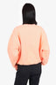 T By Alexander Wang Peach Crew Neck Sweater Size XS