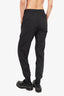 Fendi Nylon Black/Pink 'Karl Loves' Logo Jogger Track Pants Size 40