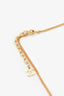 Pre-loved Chanel™ Gold Tone Africa Map Pendant Necklace