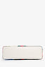 Gucci Off White/Beige GG Supreme Canvas Small Floral Ophidia Shoulder Bag