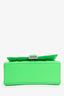 Balenciaga Green Leather Hourglass XS Top Handle Bag