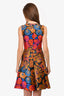 Etro Multicolour Floral Brocade A-Line Sleeveless Dress Size 38