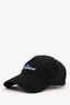 We11done Black Logo Embroidered Baseball Cap