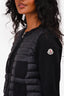 Moncler Black Maglione Tricot Alla Coreana Down Jacket Size XS