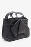 Acne Studios Black Leather Musubi Shoulder Bag