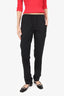 Sandro Black Drawstring Trousers Size 36