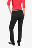 Sandro Black Drawstring Trousers Size 36