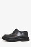 Celine Black Leather Lace up Chunky Shoes Size 36