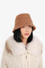 MaxMara Camel/Teddy Cloche Hat