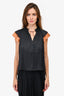 Ulla Johnson Black Pleated Top Size 0