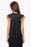 Ulla Johnson Black Pleated Top Size 0