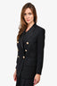 Balmain Black Double Breasted Blazer