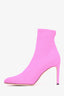 Giuseppe Zanotti Neon Pink Neoprene Sock Boots Size 40