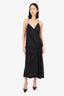 Jacquemus Black Wool 'La Bomba' Strappy Dress Size 40