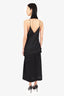 Jacquemus Black Wool 'La Bomba' Strappy Dress Size 40