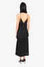 Jacquemus Black Wool 'La Bomba' Strappy Dress Size 40