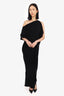 Poiret Black Asymmetric 'Peggy' Dress Size 42