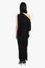 Poiret Black Asymmetric 'Peggy' Dress Size 42