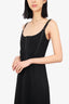 Ellery Black 'Armoire' Corset Asymmetric Slip Dress Size 8