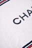 Pre-Loved Chanel™ 2010 Cruise Collection White Terry Cloth Beach Towel