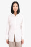 Esse White Long-Sleeve Shirt Size 6