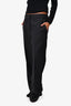 HIGH Black Pleated Heritage Style Wide Leg Pants Size 10