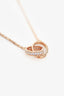 Cartier 18K Yellow Gold Diamond Love Necklace