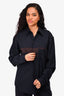 Marni Navy/Brown Wool Oversized Buttoned Shirt Size 48