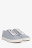 Stuart Weitzman Silver Glitter Beaded Sneakers Size 38.5