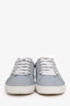 Stuart Weitzman Silver Glitter Beaded Sneakers Size 38.5