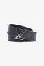 Louis Vuitton Monogram Eclipse LV Logo Belt Size 110 Mens