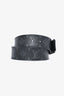 Louis Vuitton Monogram Eclipse LV Logo Belt Size 110 Mens