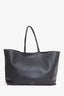 Valentino Black Leather Rockstud Tote