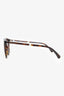 Pre-Loved Chanel™ Brown Pearl Cat Eye Tinted Sunglasses