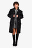 Hermès Black Cashmere 'Liverpool' Coat Size 50 Mens