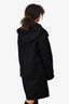 Hermès Black Cashmere 'Liverpool' Coat Size 50 Mens